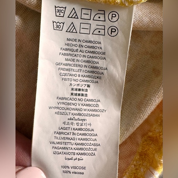 MICHAEL Michael Kors Yellow Paisley Blouse - Picture 6 of 8